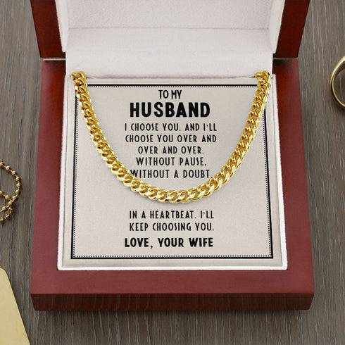 I'll Still Choose You - Cubanlink Message card From Wife